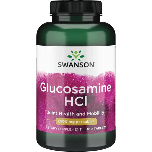 Glucosamine HCl - 1500mg (100 kapsler)